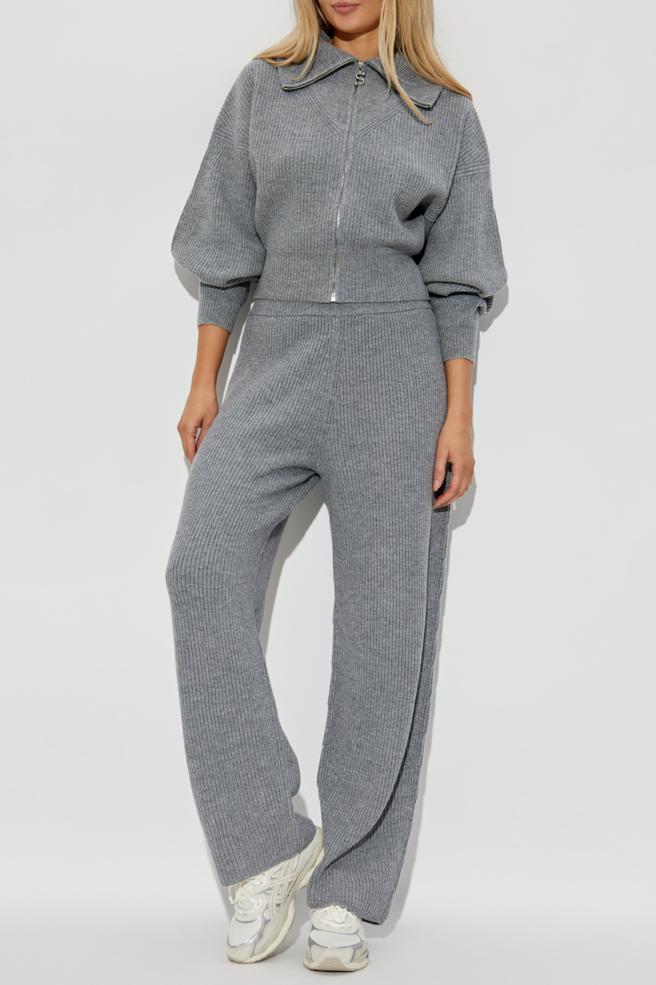 パンツ SPORTMAX Oversized stretch wool trousers Stretch wool boyfriend trousers, red | Sportmax